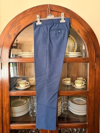 Traje azul completo