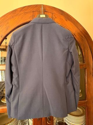 Traje azul completo