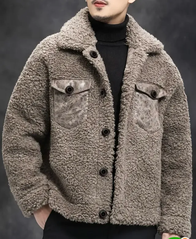 Chaqueta de borrego Talla "L" Doble cara