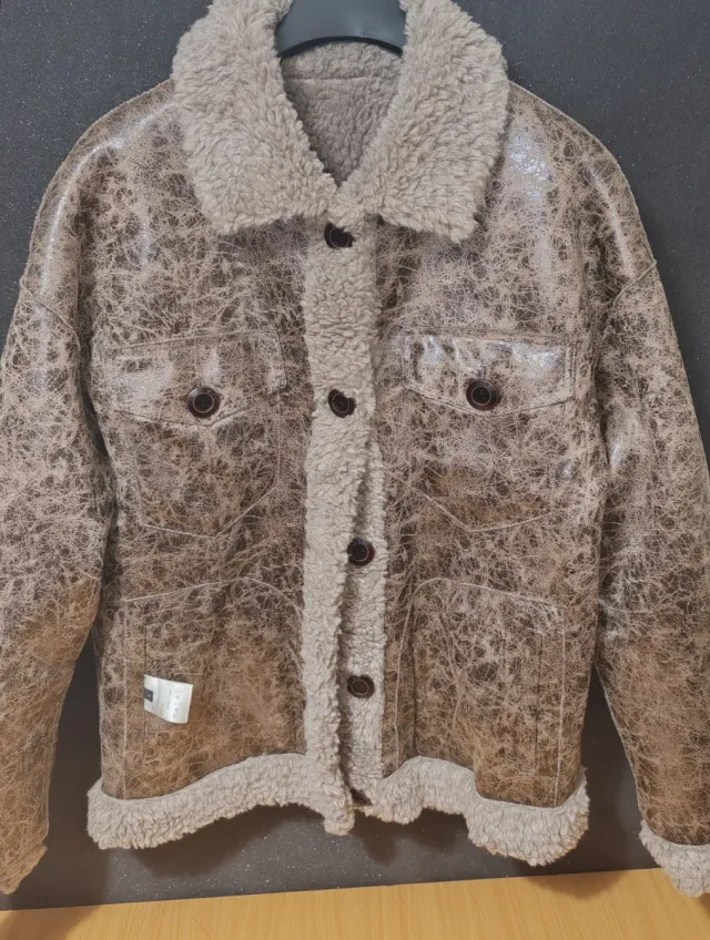 Chaqueta de borrego Talla "L" Doble cara