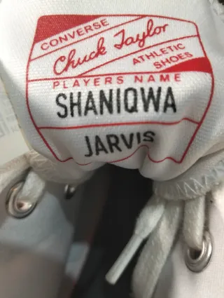 Zapatillas Converse x Shaniqwa Jarvis. Talla 39.