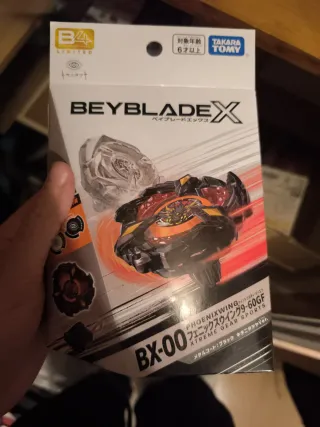 Beyblade X Phoenix Wing Metal Coat Black