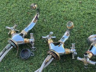 Grifos cromo dorado oro