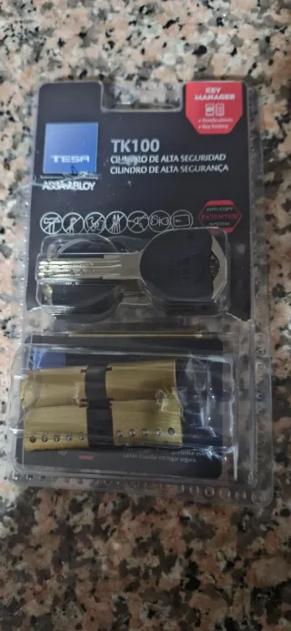 Bombín Tesa TK100 Alta Seguridad 30x35