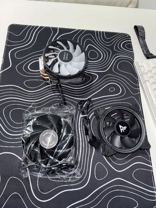 Ventilador CPU Mars Gaming + 2 ventiladores
