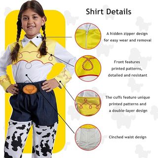 Disfraz Jessie Vaquera Talla 5-6 años