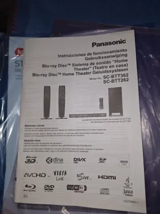 Teatro en casa Blu-ray Panasonic