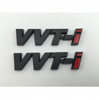 SET DE 2 EMBLEMAS LOGO LATERAL VVT-i NEGRO