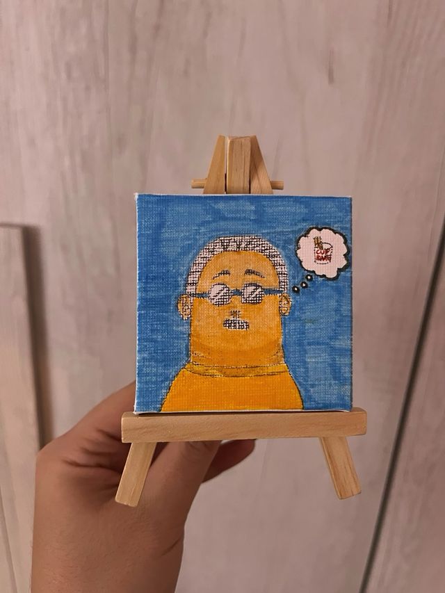 Disegno piccolo con cornice