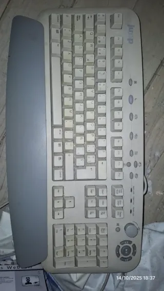 Teclado Jump Beige/Gris