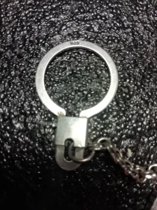 Llavero Moneda Plata Mexico 5 Pesos Cuauhtemoc