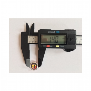 Emblema logo de llave Fiat Abarth 14mm