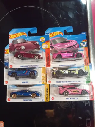 Hot Wheels: Porsche 911, BMW 2002, Pagani