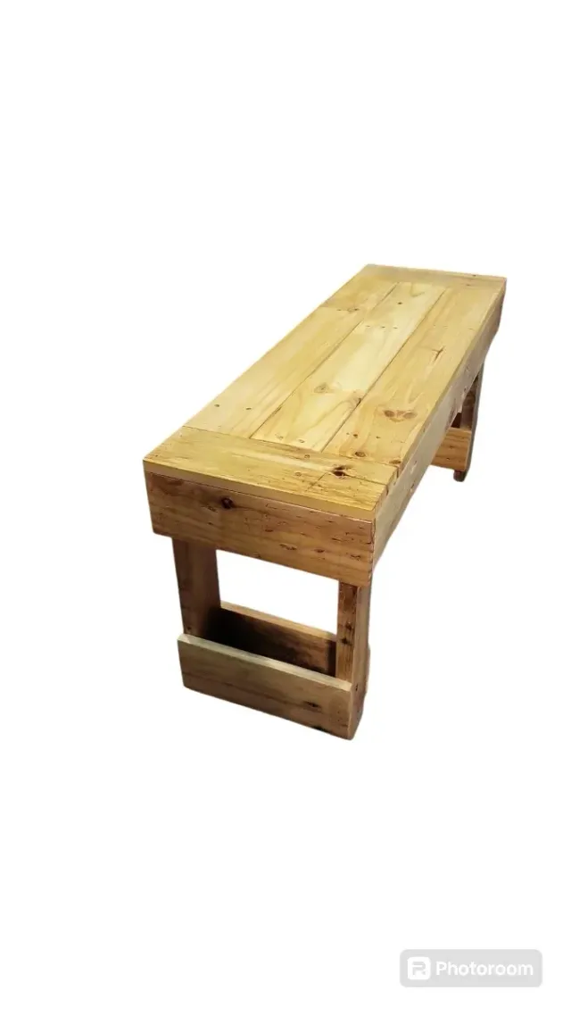 Panca rustica in legno