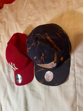 Gorra New Era Yankees Roja Ajustable