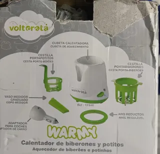 Calentador Volterata Warmy biberones y potitos