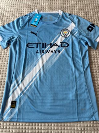 Camisola Manchester City Puma Azul e Branco