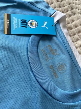 Camisola Manchester City Puma Azul e Branco