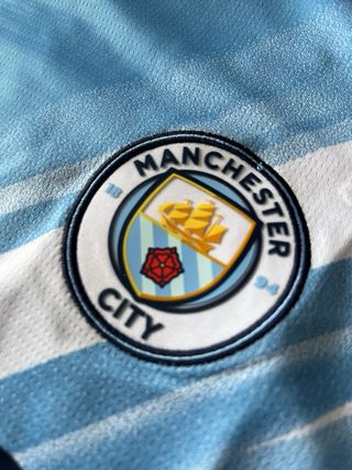 Camisola Manchester City Puma Azul e Branco