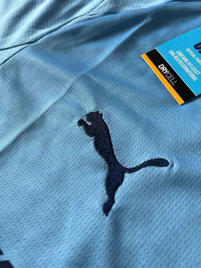 Camisola Manchester City Puma Azul e Branco