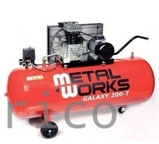 Compresor 200 Litros - 3 Hp - 400V- Metalworks