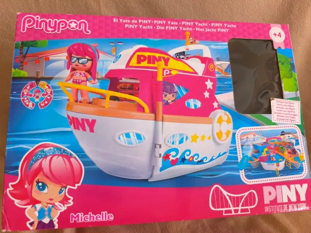 Pinypon Yate + Lancha + MICHELLE + Accesorios