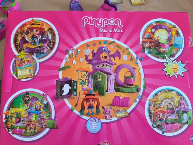 Pinypon Casa Encantada Brujitas + 4 Figuras