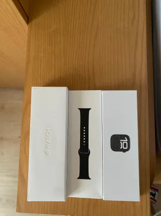 Apple Watch Negro y Plateado