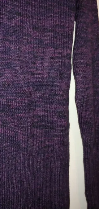 Jersey jaspeado morado y negro  Inside