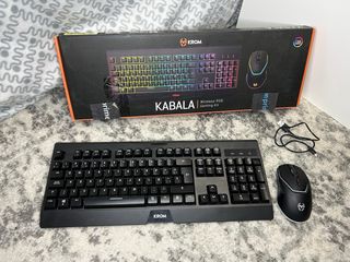Pack Krom Kabala Teclado y Ratón Gaming RGB