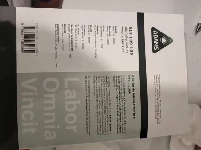 Temario y Cuestionario Auxiliar de Administraci...