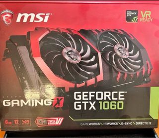 MSI GeForce GTX 1060 Gaming X 6GB Tarjeta Gráfica