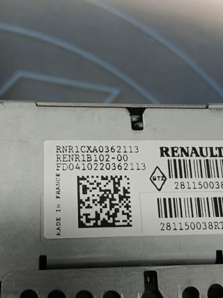 Radio Car CD Renault cx