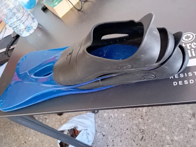 Aletas de buceo Tribord azules