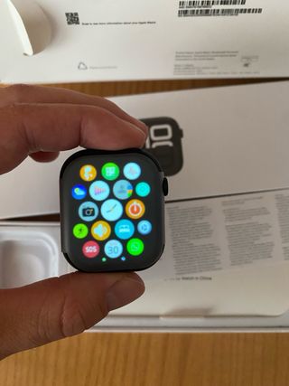 Apple Watch Negro/Plateado