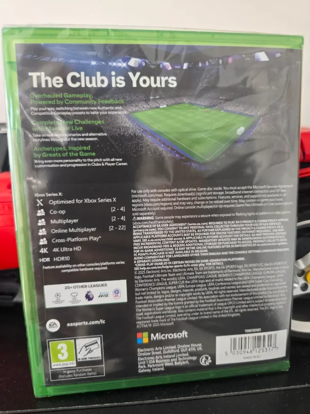 EA Sports FC 26 - Xbox Series X/One (Lacrado)