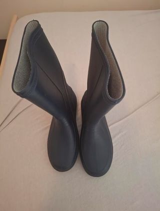 Botas de agua niña talla 35