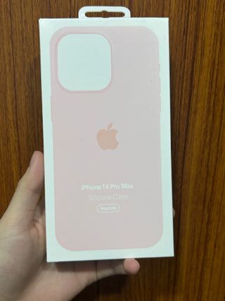 Custodia per iPhone 14 Pro Max - Colore rosa gesso