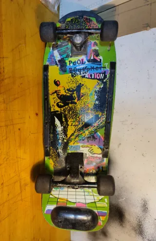 Monopatín antiguo Choke OLD SCHOOL SKATEBOARD