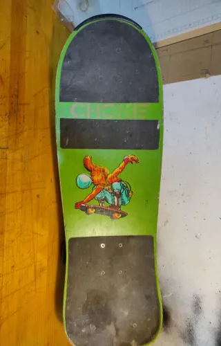 Monopatín antiguo Choke OLD SCHOOL SKATEBOARD