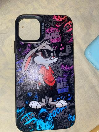 Funda iPhone 11 Bugs Bunny  grafitti y más.