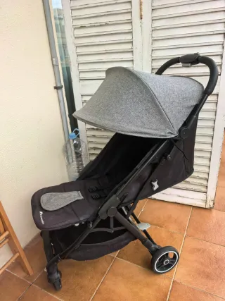 Silla de paseo gris