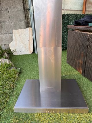 Campana Extractora Decorativa Inox Ariston