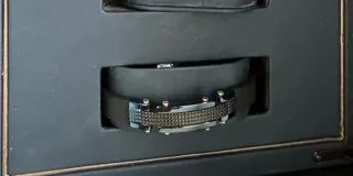 Pulsera Marc Márquez Negra y Dorada