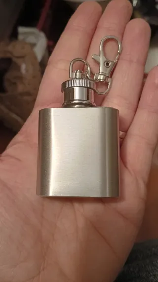 Mini fiaschetta portachiavi