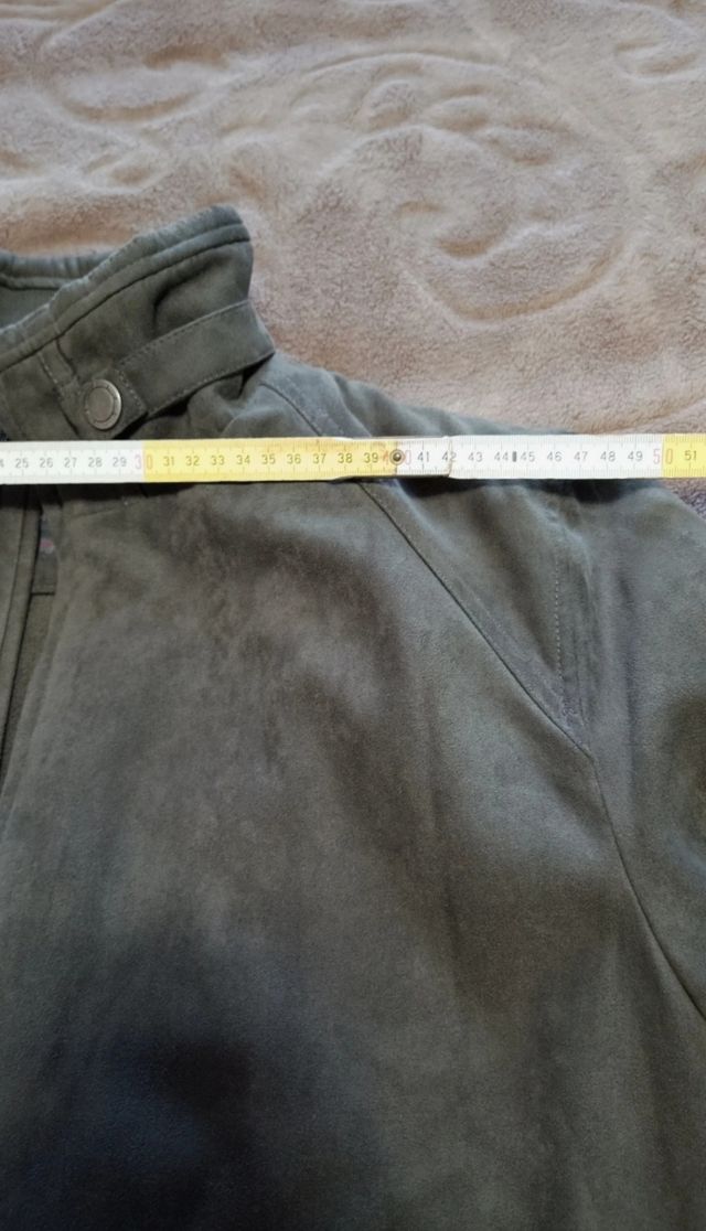 Giacca uomo scamosciata stile Aviazione L