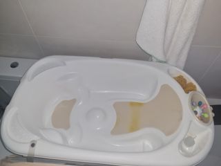 Bañera y cambiador bebé