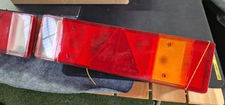 Lote de 2 faros traseros 12 V 24 V para chasis