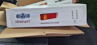 Lote de 2 faros traseros 12 V 24 V para chasis