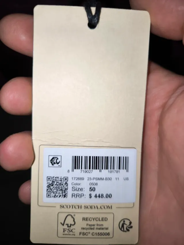 Blazer Scotch & Soda Uomo lilla Doppiopetto